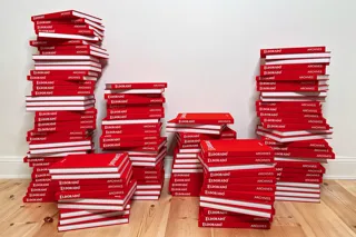 Röd Coffee table book från Eldorado